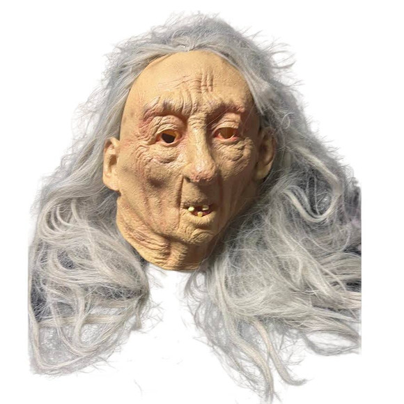 RARE The Paper Magic Group Halloween Rubber Mask Old Man - Picture 1 of 6